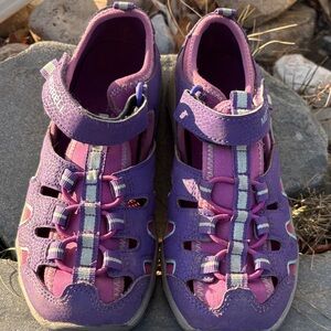 Merrell Kids' Purple and Pink Adventure Sandals